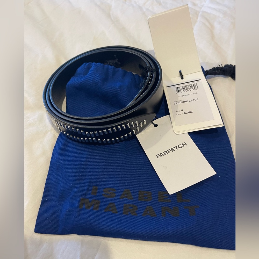 Isabel Marant Ceinture Lecce size M black NWT perfect